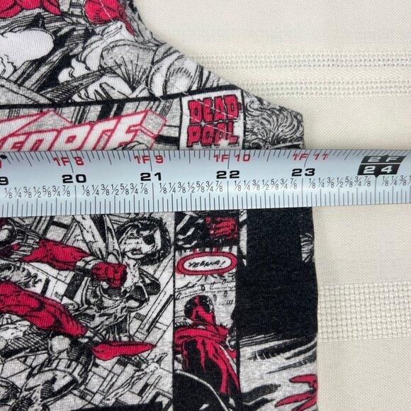 Marvel Deadpool The New Mutants All Over Comic Print Tank Top Mens Size L - Picture 5 of 7